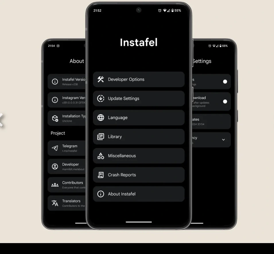 Instafel Apk download latest version