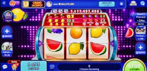 Club Vegas Casino Slots APK user interface displayed on an Android smartphone screen.